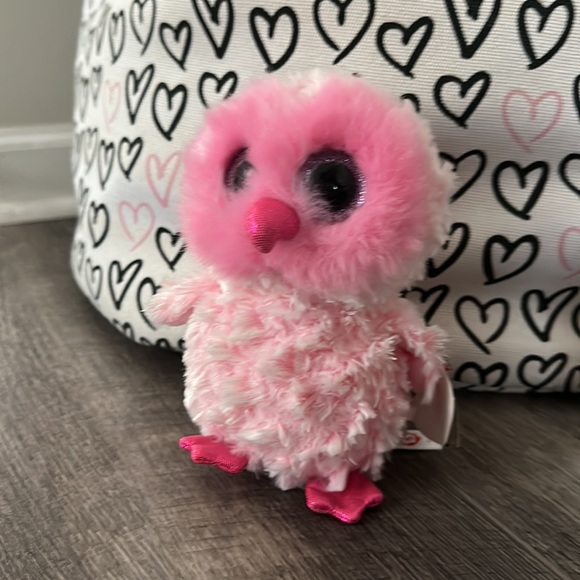 Set of 3 beanie babies. All with tags! Owl, panda, and the llama NWT! - Picture 2 of 5